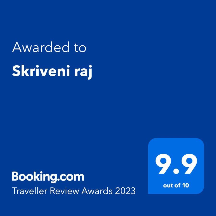 上米拉诺瓦茨 Skriveni Raj旅馆 外观 照片